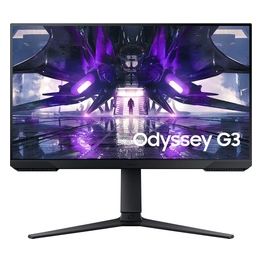 Samsung Monitor Gaming 24'' Odyssey G3 (S24AG320) Flat, 24", 1920x1080 (Full HD), VA, 165 Hz, 1 ms, FreeSync Premium, HDMI, Display Port, Ingresso Audio, HAS, Pivot, Flicker Free, Eye Saver Mode