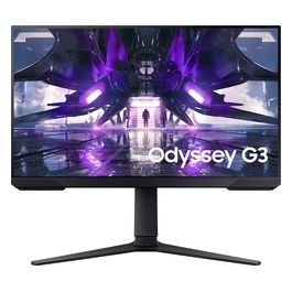 Monitor Gaming 24'' Odyssey G3 (S24AG320) Flat, 24", 1920x1080 (Full HD), VA, 165 Hz, 1 ms, FreeSync Premium, HDMI, Display Port, Ingresso Audio, HAS, Pivot, Flicker Free, Eye Saver Mode