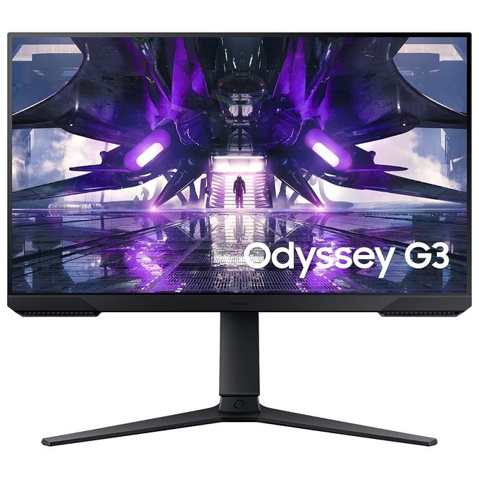 Image of Samsung Monitor Gaming 24'' Odyssey G3 (S24AG320) Flat, 24'', 1920x1080 (Full HD), VA, 165 Hz, 1 ms, FreeSync Premium, HDMI, Display Port, Ingresso Audio, HAS, Pivot, Flicker Free, Eye Saver Mode