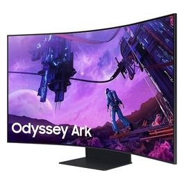 Samsung Monitor Gaming Odyssey Ark (S55BG970) Curvo (1000R) 55'' 3840x2160 (UHD 4K) Mini-LED HDR10 VA 165Hz 1ms Freesync Premium Pro HDMI WiFi Bluetooth Casse Integrate HAS Pivot