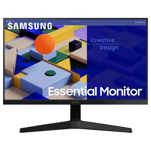 Samsung Monitor Led Serie S31C da 24'' Full HD Flat, IPS, Frequenza 75Hz, Tempo di Risposta 5Ms