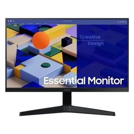 Samsung Monitor Led Serie S31C da 24'', 1920x1080 (Full HD), IPS, 75 Hz, 5 ms, FreeSync, D-Sub, HDMI, Eye Saver Mode, Flicker Free