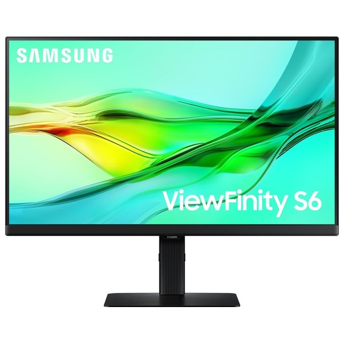 Image of Samsung Monitor PC ViewFinity S60UD da 24'' 100Hz pannello IPS QHD (2560 x 1440) 5ms 3000:1 Auto Source Switch KVM Switch Daisy Chain USB-C (90W) HDMI (2.0) Display Port (1.4) USB (3.0