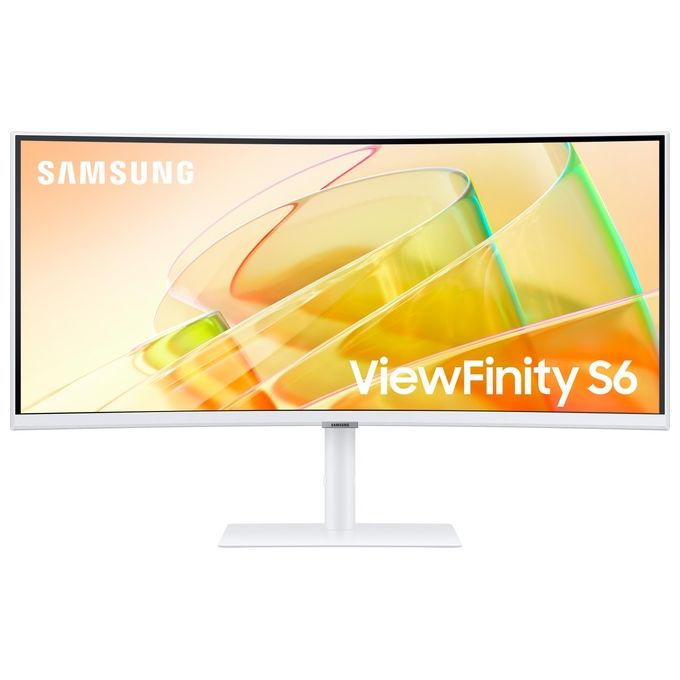 Samsung LS34C650TAUXEN Viewfinity S65TC Monitor PC 34" Quad HD VA 100 Hz (Bianco)