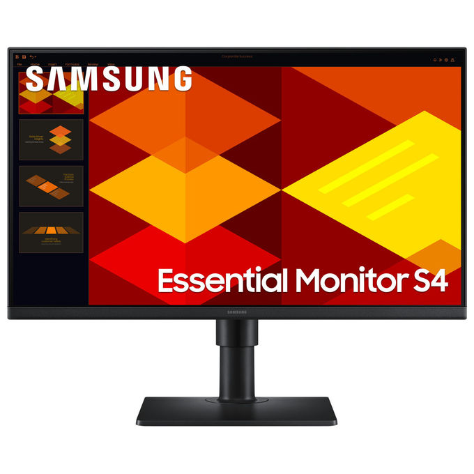 Samsung S24D406 Monitor PC 24" Full HD IPS 100 Hz (Nero)