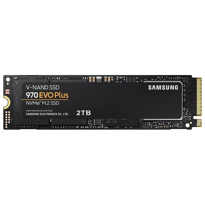 Samsung MZ-V7S2T0BW Hard disk SSD 2Tb 970 EVO PLUS M.2 NVMe 2000Gb Nero-Arancione