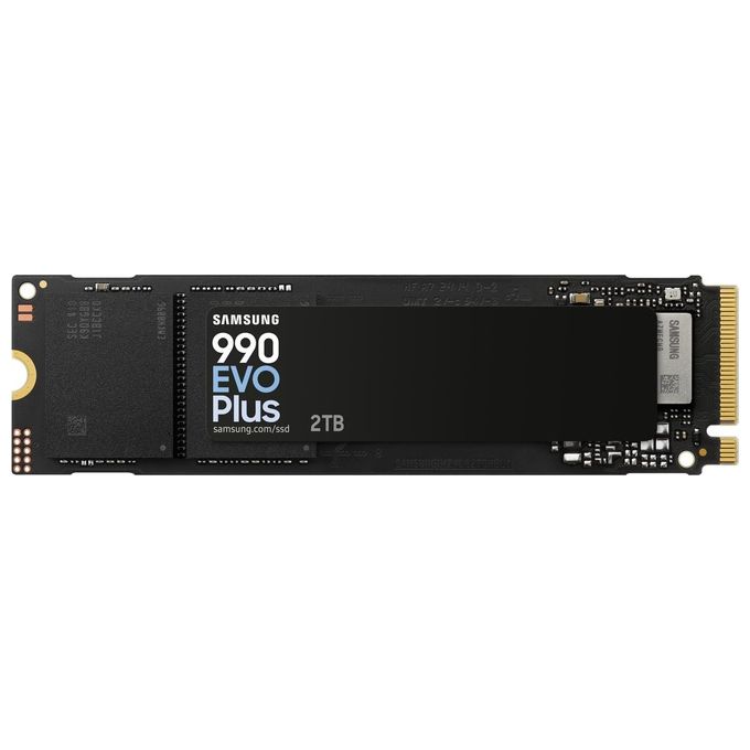 Samsung MZ-V9S2T0BW 990 EVO Plus SSD Interno da 2Tb PCIe Gen 4.0 x4 - 5.0 x2 NVMe 2.0
