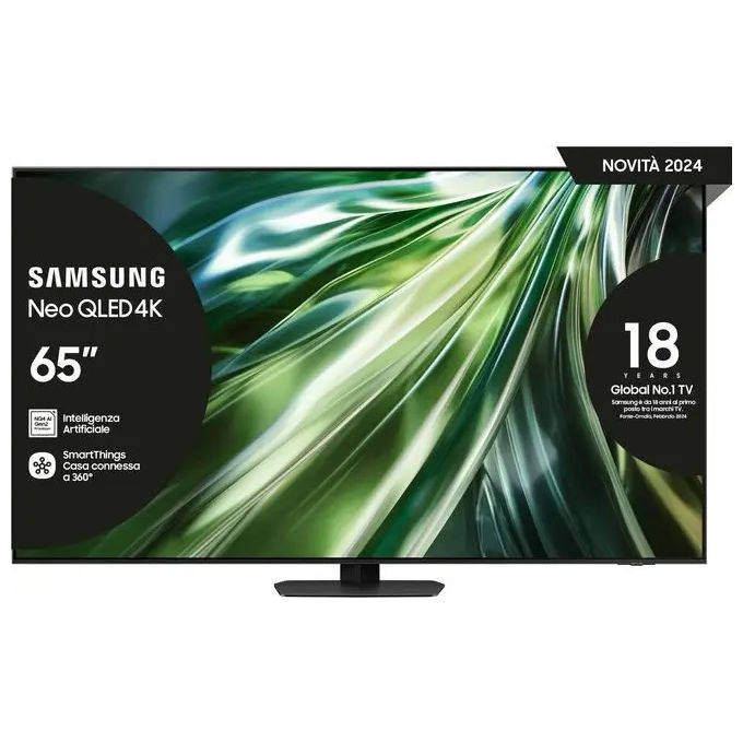Image of Samsung Neo QLED 4k QE65QN90DATXZT 65 pollici Smart Tv processore NQ4 AI GEN2 TECNOLOGIA QUANTUM MATRIX DOLBY ATMOS OTS