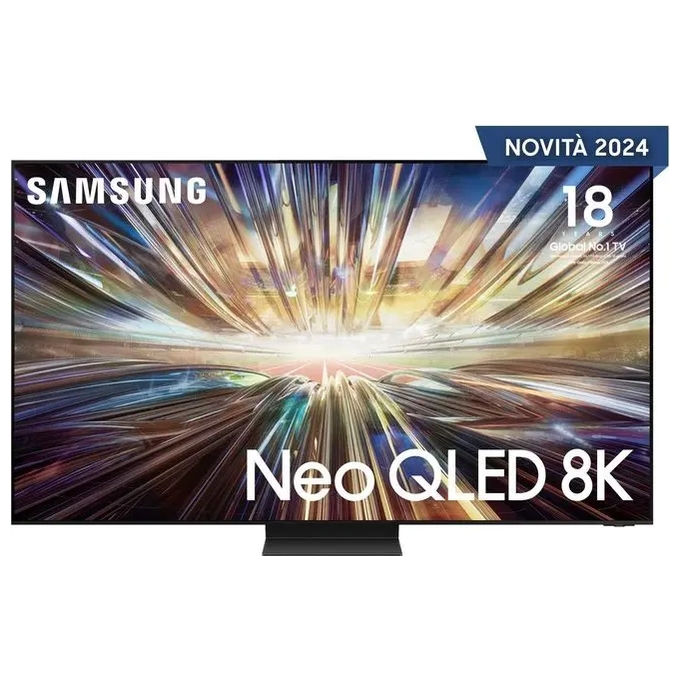 Samsung Neo QLED 8k QE75QN800DTXZT 75 pollici Smart Tv processore NQ8 AI GEN2 8K AI UPSCALING MOTION XCELERATOR 165HZ GAMING HUB DOLBY ATMOS OTS+