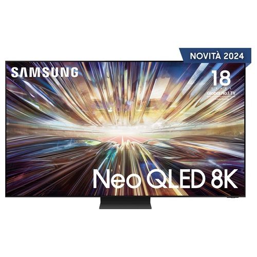 Samsung Neo QLED 8k QE85QN800DTXZT 85 pollici Smart Tv processore NQ8 AI GEN2 8K AI UPSCALING MOTION XCELERATOR 165HZ GAMING HUB DOLBY ATMOS OTS+