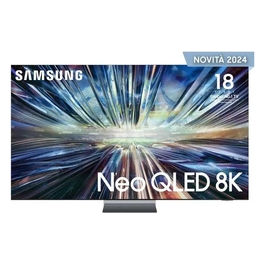 Samsung Neo QLED 8k QE85QN900DTXZT 85 pollici Smart Tv processore NQ8 AI GEN3 8K AI UPSCALING PRO MOTION XCELERATOR 240HZ GAMING HUB DOLBY ATMOS OTS PRO
