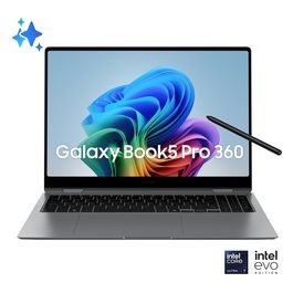 NP960QHA KG1IT Galaxy Book5 Pro 360 Notebook 16" Intel Core Ultra 7 256V Display Touch screen WQXGA RAM 16 GB SSD 512 GB Wi-Fi 7 Windows 11 Home Grigio