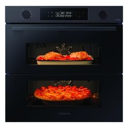 Samsung NV7B4540VBB Forno Elettrico Multifunzione con Grill da incasso a Vapore Capacità 76 Litri Dual Cook Flex Classe Enertgetica A Wi-Fi 59,5 cm Nero