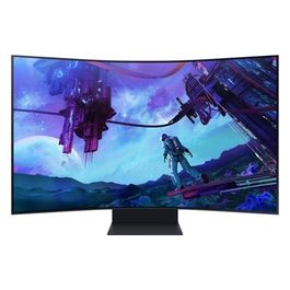 Samsung Odyssey Ark (LS55CG970) Curvo (1000R) 55'' 3840x2160 (UHD 4K) Mini-LED HDR10 VA 165Hz 1ms Freesync Premium Pro HDMI USB WiFi Bluetooth Casse Integrate HAS Pivot