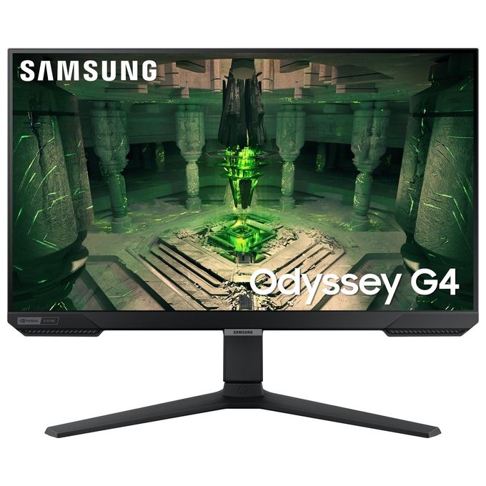 Image of Samsung Monitor Gaming Odyssey G4 (S25BG400), Flat, 25'', 1920x1080 FHD, IPS, 240 Hz, 1 ms, Freesync, G-Sync, HDMI, Display Port, Ingresso Audio, HAS, Pivot, Eye Saver Mode, Flicker Free