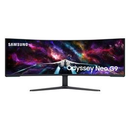 Monitor Gaming Odyssey Neo G9 (S57CG952), Curvo (1000R), 57'', 7680x2160 (Dual UHD), 32:9, Mini LED, HDR1000, VA, 240 Hz, 1 ms (GtG), FreeSync Premium Pro, HDMI, USB, Display Port 2.1