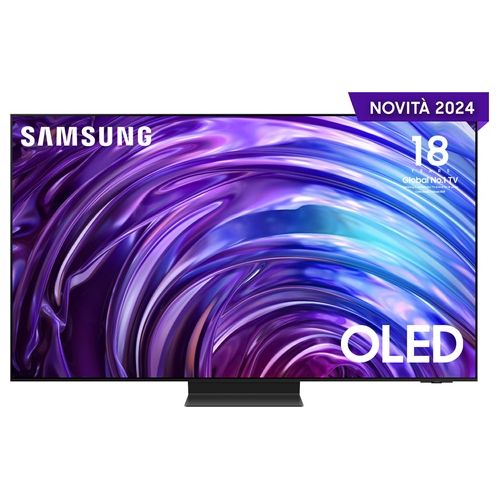 Samsung OLED 4k QE77S95DATXZT 77 pollici Smart Tv processore NQ4 AI GEN2 INFINITY ONE DESIGN DOLBY ATMOS OTS+