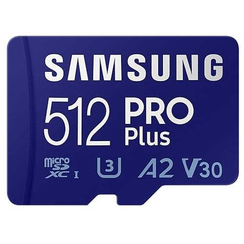 Samsung PRO Plus Memoria Flash 512Gb MicroSDXC UHS-I Classe 10