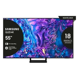 Q70D Tv Qled 4K 55 pollici 2024 Smart Hdr10 Wifi 4 Hdmi 2 usbq