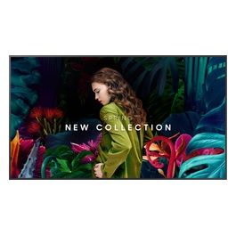 QB85C-N 85" Categoria Diagonale QBC Series Display LCD Retroilluminato a LED Crystal UHD Segnaletica Digitale Tizen OS 4K UHD 3840 x 2160