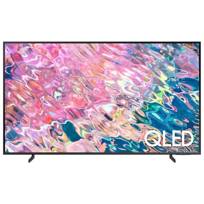 Samsung QE55Q60B Series 6 Tv Qled 4k 55  Smart Tv Wi-Fi Black 2022 Quantum Hdr Ultra Sottile Colori Ultra Luminosi Suono Dinamico