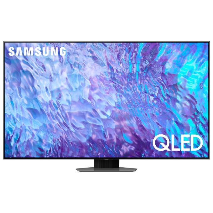 Samsung Tv Qled 4K QE55Q80CATXZT 55 pollici Smart Tv Processore Neural Quantum 4K Motion Xcelerator