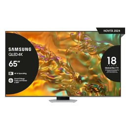 QE65Q80DATXZT Tv QLed 65 pollici 4k Smart Sat Quantum Hdr10 4hdmi2 Usb
