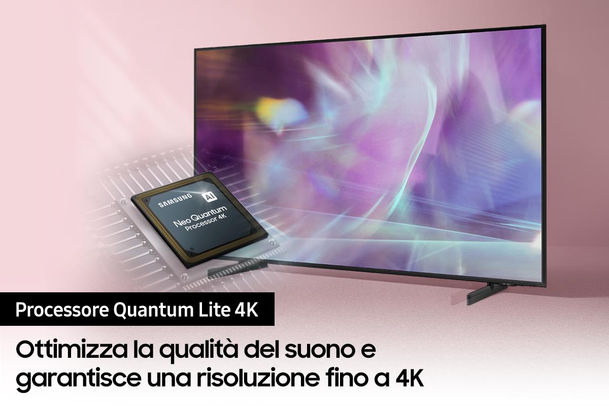 Samsung QLed Smart Tv 4K QE43Q60AAUXZT 43 Pollici Wi-Fi | Yeppon