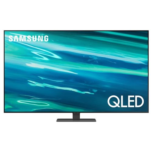 Samsung QLed Smart Tv 4K QE65Q80AATXZT 65 Pollici Wi-Fi Processore Quantum 4K Direct Full Array Object Tracking Sound Lite Gamma 2021