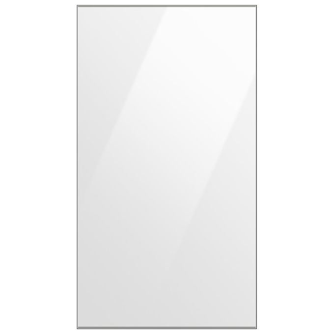 Image of Samsung RA-B23EUU12GG - Pannello superiore in vetro per frigorifero combinato da incasso, 185 cm, compatibile con modelli BESPOKE, finitura Clean bianco, Bianco