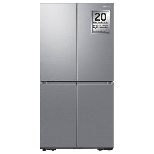 RF65DG960ESREF - Serie Beverage Center - Frigorifero 4 Porte 646 L, 183 cm, Classe E, 37 dB, Triple Cooling, Dual Auto Ice Maker, SmartThings Wi-Fi, Inox Spazzolato