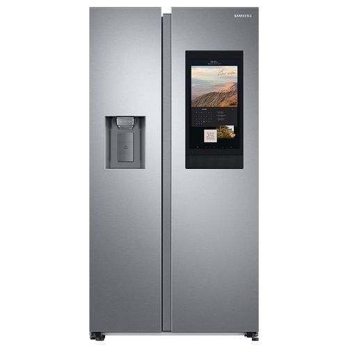 Family Hub RS6HA8891SL Frigorifero Side by Side 614 Litri Classe E No Frost Premium Multi flow Plus 178 cm  Ez Clean Steel Silver