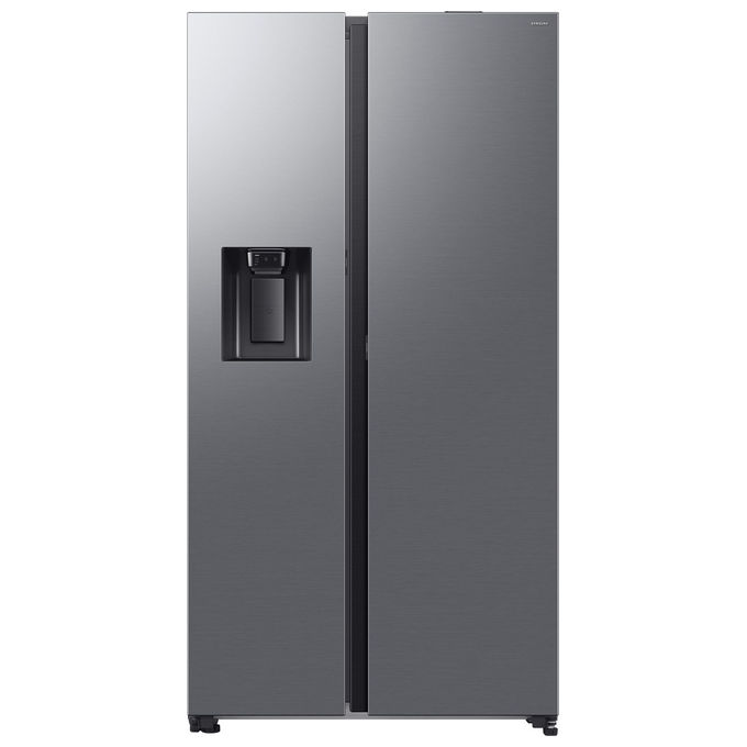 Samsung frigorifero americano side by side RS80F67KCTEF 634 L no frost dispenser acqua e ghiaccio twin cooling plus wi-fi acciaio inox