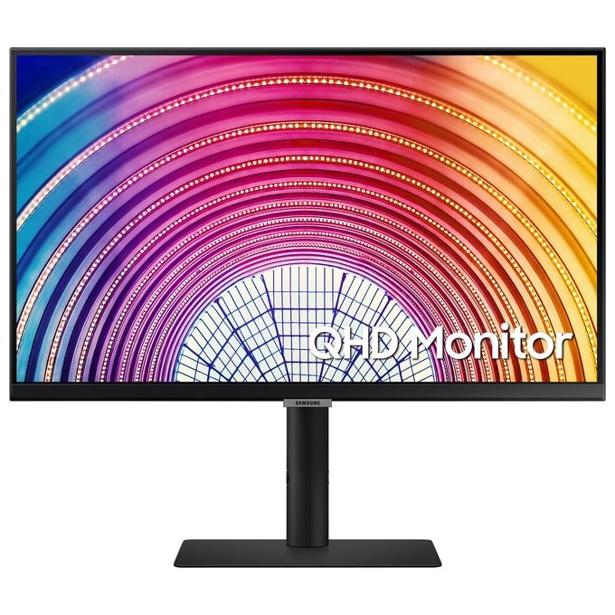Samsung Monitor Flat 24'' S24A600NWU 2560x1440 Pixel Wide Quad Hd+ Lcd Tempo di risposta 5 ms