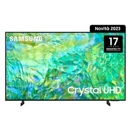 Samsung Tv Led 4K UE75CU8070UXZT 75 pollici Smart Tv Processore Crystal 4K OTS Lite