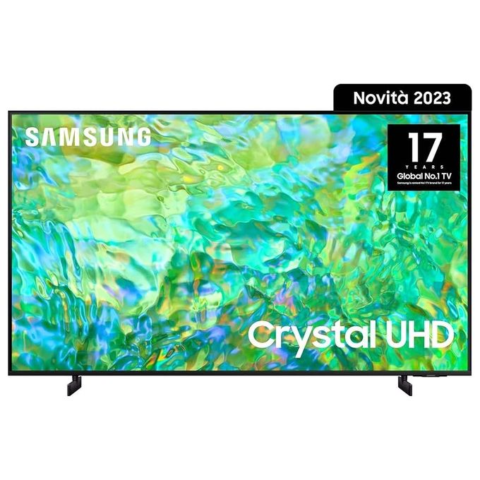 Samsung Tv Led 4K UE75CU8070UXZT 75 pollici Smart Tv Processore Crystal 4K OTS Lite