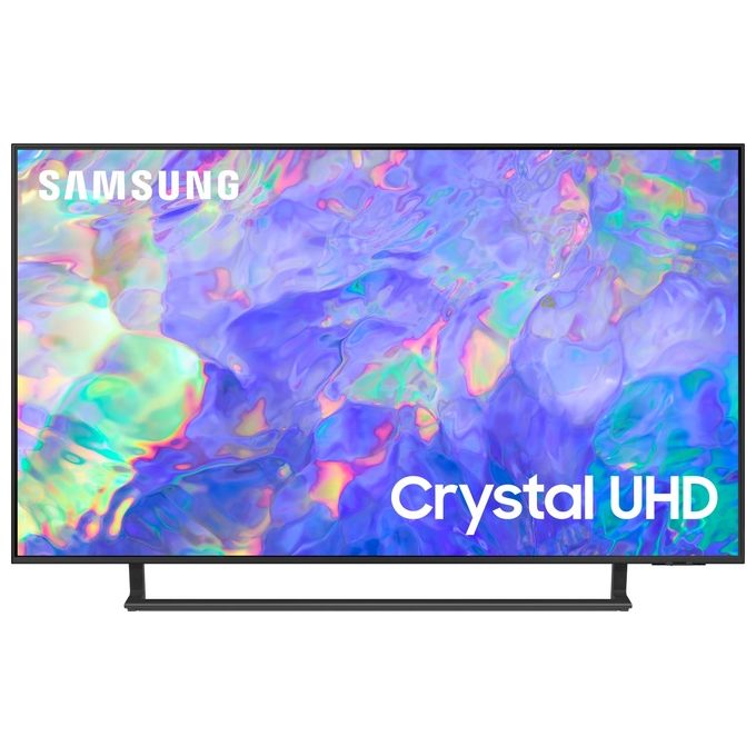 Samsung Tv Led 4k UE43CU8570UXZT 43 pollici Crystal Ultra Hd 4k Smart Tv Dynamic Crystal Color Ots Lite Titan Gray