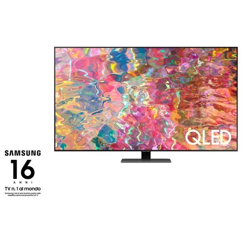 Samsung Series 8 Tv QLed 4K 65''  QE65Q80B Smart Tv Wi-Fi Carbon Silver