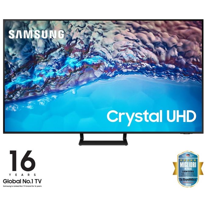 Samsung Series 8 TV Crystal Ultra Hd 4K 75” UE75BU8570 Smart TV Wi-Fi Black 2022