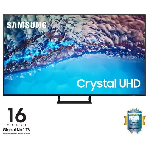 Samsung Series 8 TV Crystal Ultra Hd 4K 75” UE75BU8570 Smart TV Wi-Fi Black 2022
