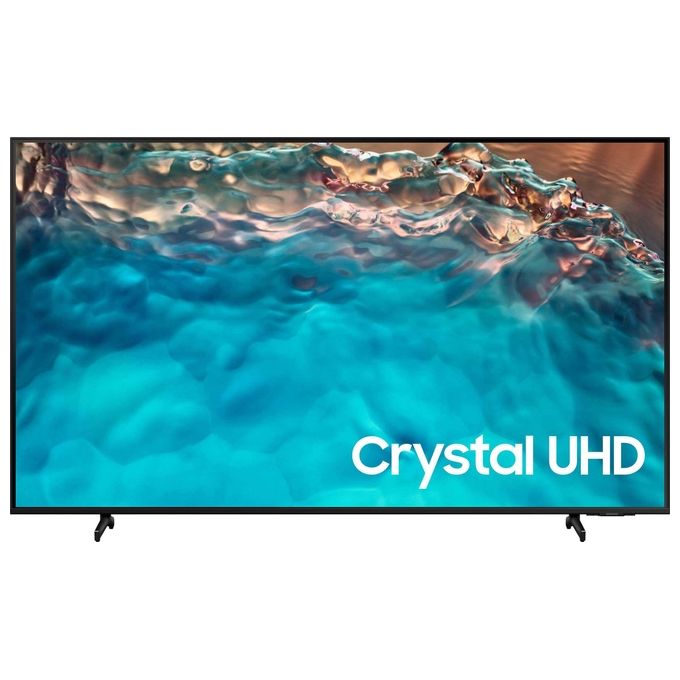 Samsung Series 8 Tv Crystal Ultra Hd 4K 55 UE55BU8070 Smart TV Wi-Fi Black 2022 Processore Crystal 4K HDR Colori Reali Suono Ottimizzato