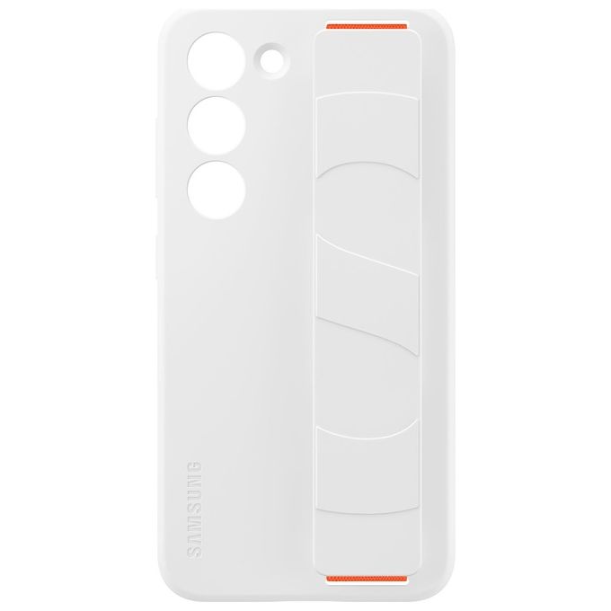 Samsung Silicone Grip Case Bianco per S23