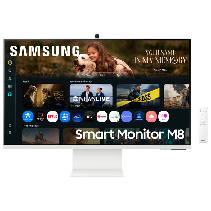Samsung S32FM801 | Smart Monitor, UHD Con Usb-C LS32FM801UUXEN
