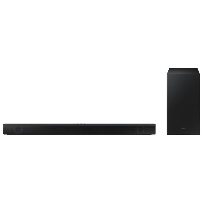Samsung Soundbar HW-B550/ZF con Subwoofer 2.1 Canali 410W 2022 Audio 3D Suono Ottimizzato Bassi Profondi Gaming Mode