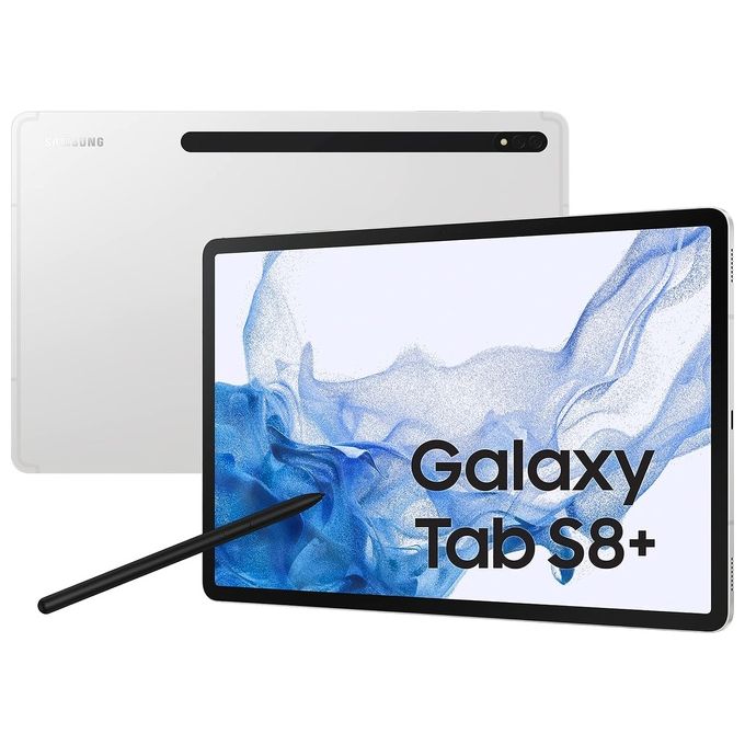 Samsung Galaxy Tab S8+ X800 12.4'' 8Gb 128Gb Wi-Fi Silver Europa