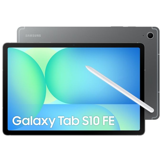 Samsung Tablet Galaxy S10 FE WiFi 12-256GB Schermo 10.9 Pollici Fotocamere 138MP Colore Grey