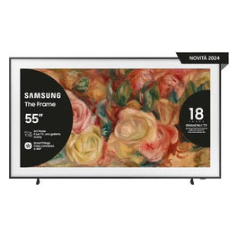 The Frame QE55LS03DAUXZT 55 pollici Smart Tv MODERN FRAME DESIGN & ART MODE PROCESSORE QUANTUM 4K DOLBY ATMOS OTS