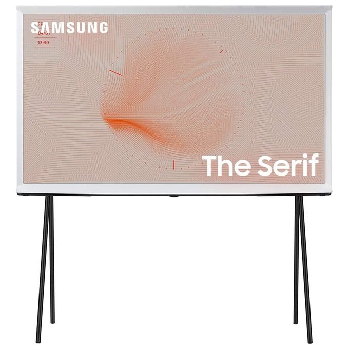 Samsung The Serif QE50LS01TAU Tv Led 50'' 4K Ultra Hd Smart Tv Wi-Fi Nero/Bianco