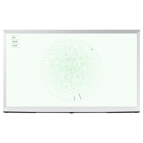 The Serif QE55LS01DAUXZT Smart TV 55 Pollici 4K Ultra HD Display QLED Sistema Tizen Processore Quantum 4K Classe F colore Bianco