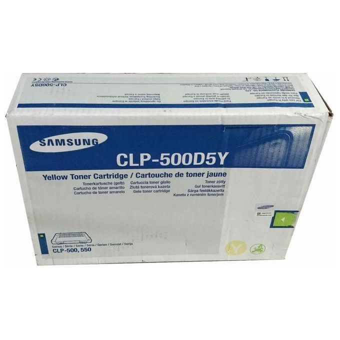immagine di Samsung CLP-500D5Y Cartuccia Toner Originale 5000 pagine colore Giallo